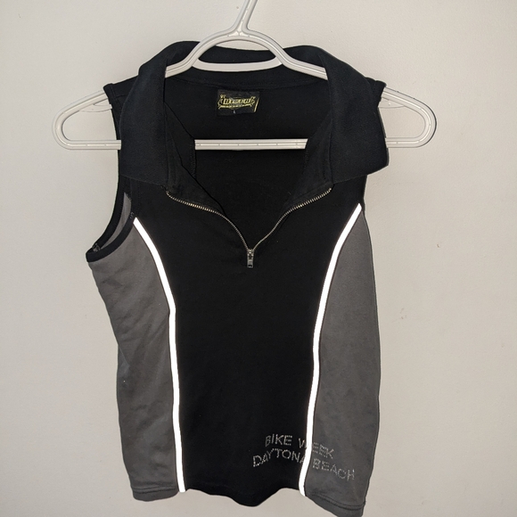 Vintage bike week zip tank - Picture 3 of 6